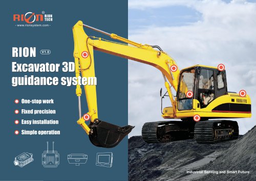 Excavator 3D guidance system