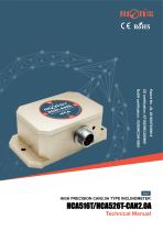 RION HCA516T/HACA526T-CAN2.0A INCLINOMETER