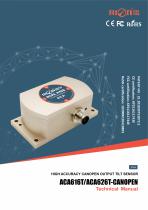 Rion inclinometer ACA616T/ ACA626T-CANOPEN