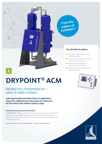 Adsorption dryer DRYPOINT ACM