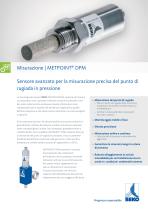 Misurazione del punto di rugiada in pressione con METPOINT DPM - 1