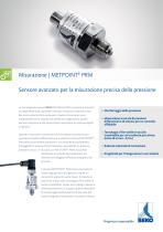 Monitoraggio della pressione con METPOINT PRM