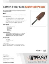 Cotton Fiber Max Mounted Points