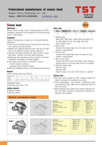 Sensor Connection Head