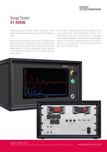 Surge Tester ST 4000B