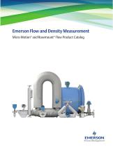 Micro Motion and Rosemount Flow Product Catalog