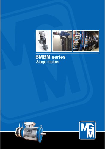 BMBM series Stage motors