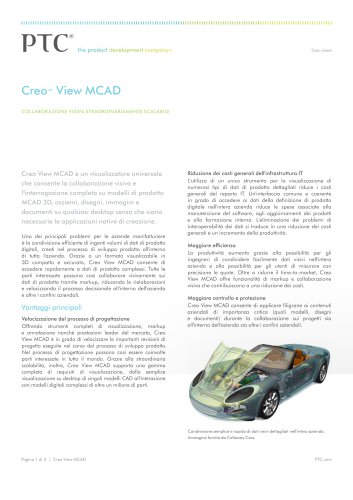 Creo® View MCAD