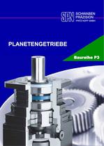 planetary gearboxes model range P3 