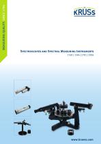 Spectroscopes and Spectral Measuring Instruments