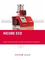 HiCube Eco - Modular turbo pumping stations