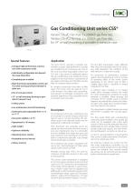 Gas Conditioning Unit series CSS®