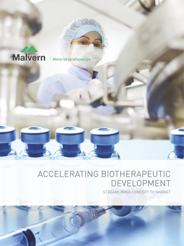 Accelerating Biotherapeutic Development