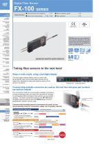 FX-100 SERIES Digital Fiber Sensor