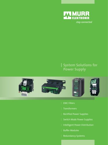 System Solutions for Power Supply