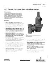 627 Series Pressure Reducing Regulators