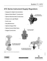 67C Series Instrument Supply Regulator