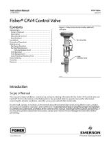 Fisher® CAV4 Control Valve