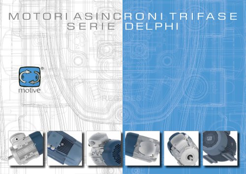 MOTORI ASINCR O N I T R I FA S E SERIE DELPHI