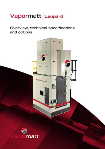 Vapormatt Leopard Machine Technical Brochure (BL-192-B)
