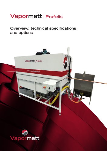Vapormatt Profelis Machine Technical Brochure (BL-188-F)