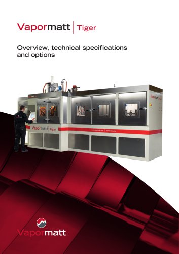 Vapormatt Tiger Machine Technical Brochure (BL-105-D)