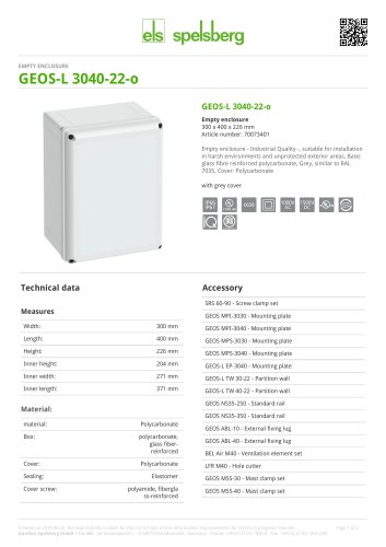 GEOS-L 3040-22-o