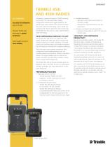 TRIMBLE 450L AND 450H RADIOS