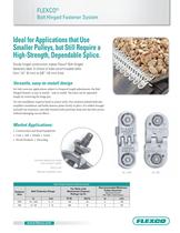 Flexco® Bolt Hinged Fastener System