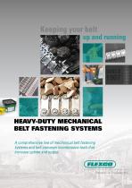 HEAVY-DUTY MECHANICAL BELT FASTENING SYSTEMS