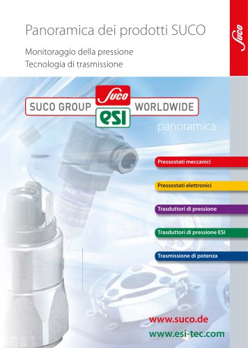 Gruppo SUCO | Panoramica dei prodotti