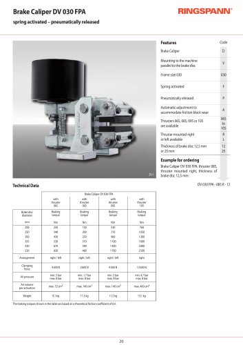 DV 030 FPA