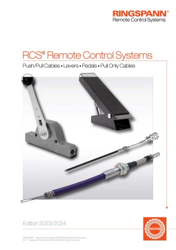 RCS&reg; Remote Control Systems