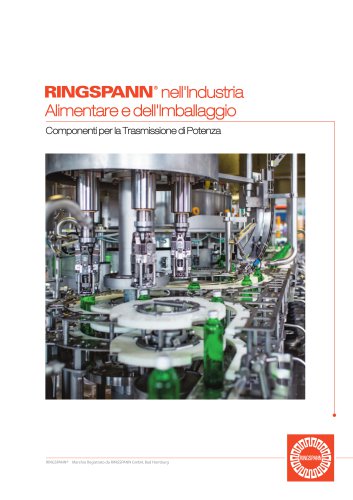 RINGSPANN nell'Industria Alimentare e dell'Imballaggio