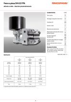 Scheda tecnica DH 025 FPA