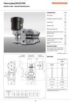 Scheda tecnica DH 035 FHA