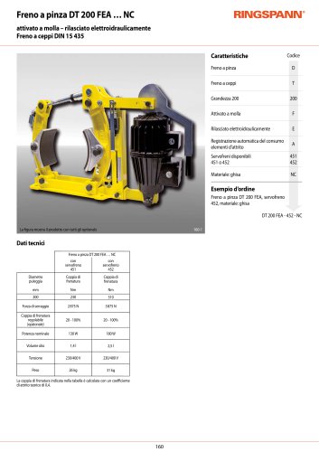 Scheda tecnica DT 200 FEA … NC
