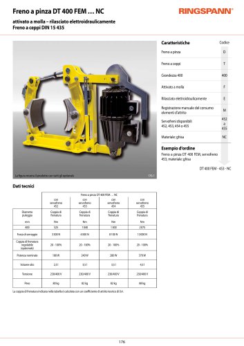 Scheda tecnica DT 400 FEA … NC