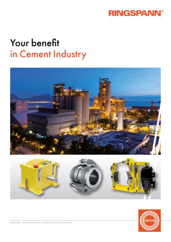 Your benefit in Cement Industry