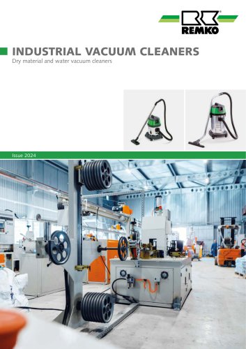 Industrial vacuum cleaners