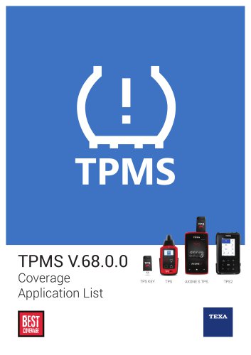 TPMS - Coverage Application List