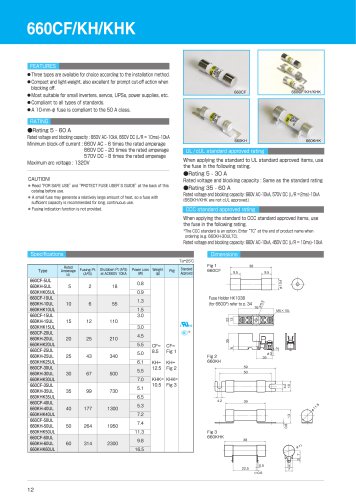 660CF/KH/KHK