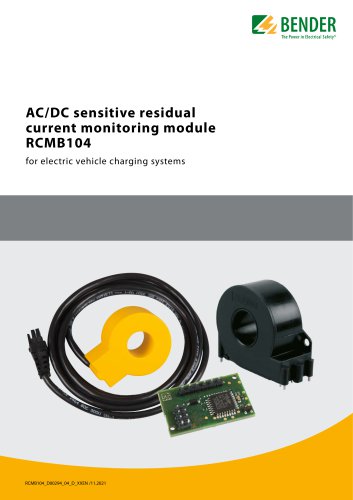 Allstromsensitives Differenzstrom-Überwachungsmodul RCMB104