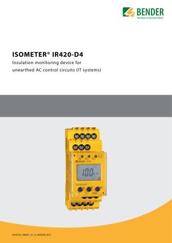 ISOMETER® IR420-D4