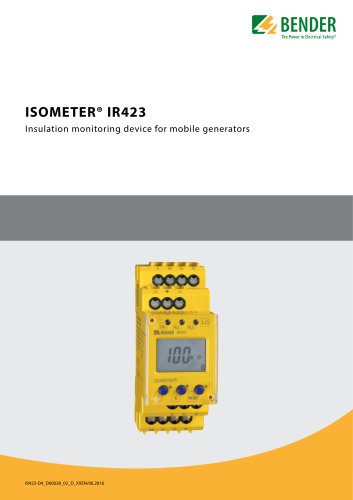 ISOMETER® IR423