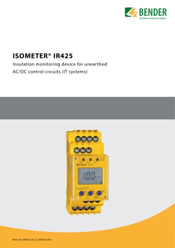 ISOMETER® IR425-D4