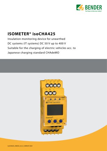 ISOMETER® isoCHA425