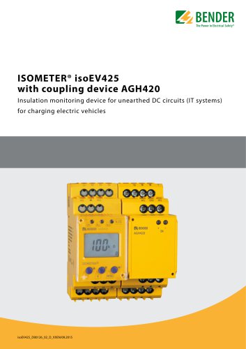 ISOMETER® isoEV425 with AGH420