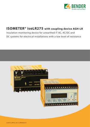 ISOMETER® isoLR275 with AGH-LR