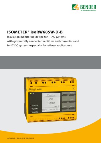 ISOMETER® isoRW685W-D-B